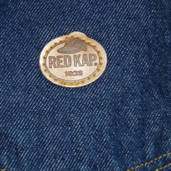 Good Condition Men's Red Kap Straight Leg Jeans Sz 34/34 - Picture 7 of 8